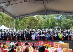 臺中市政府攜手中國醫藥大學,打造AI智慧醫院與長照服務,臺中市立老人復健綜合醫院動土