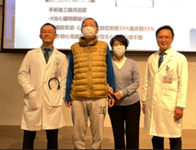 生死一瞬間 機上昏厥2分鐘 三天救回70歲冠狀動脈嚴重阻塞